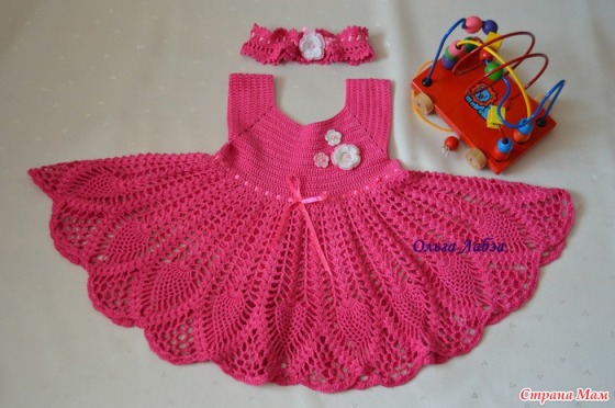 Vestido infantil em crochê/ crochet dress – Gráficos e Receitas – Artes  Manuais